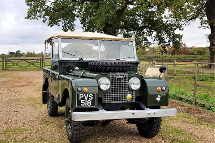 1956 Land Rover Series 1 benefiting from a recent overhaul at CCA December Sale